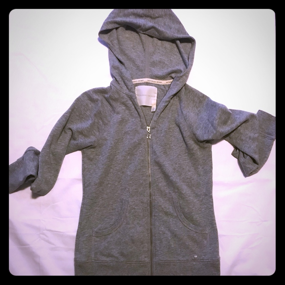 Like New Victoria’s Secret Zip-up Hoodie Size XS